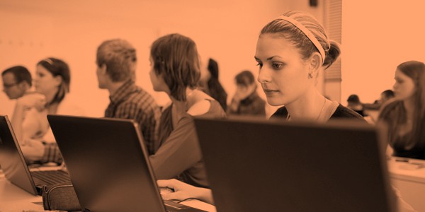 female-student-studying-on-laptop